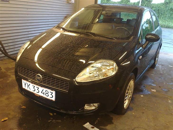 Fiat Grande Punto "Død i skybrud" :( - Da den var helt standard.. billede 2