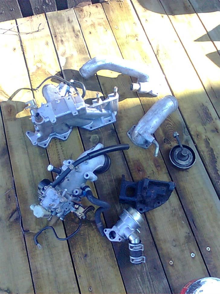 Toyota corolla AE82 4age 16v - noget af mit komprssor kit. regner med og få komprssor på mandag .=) Det leg billede 13