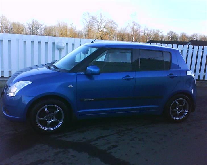 Suzuki Swift ( Cooper look ) SOLGT - Endnu et billede med de nye vinter alufælge... billede 19