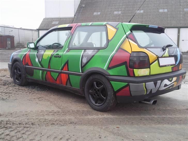 VW Golf 3 - GRAFFiTi - SOLGT billede 3