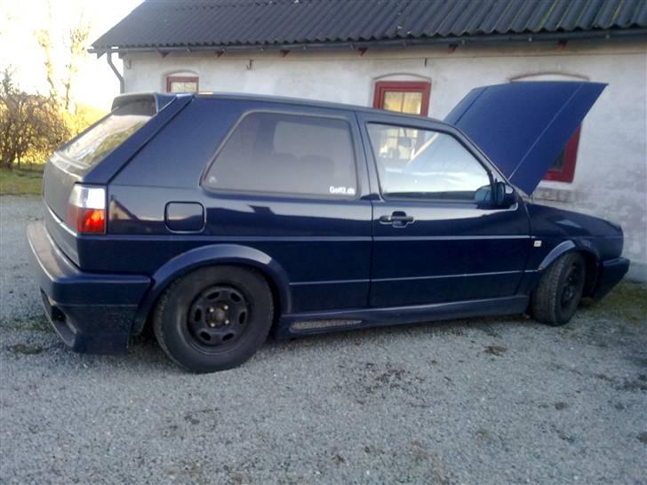 VW Golf 2 - Et vinter billede :P Gammelt billede , kommer snart nyt ;D billede 13