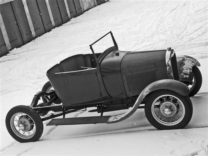 Amerikaner Ford roadster p/u hotrod billede 5