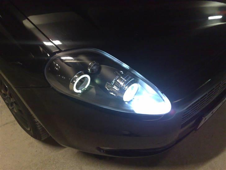 Fiat Grande Punto "Død i skybrud" :( - Xenon 4300K - Gir et perfekt lys, og kan klart anbefales! billede 13