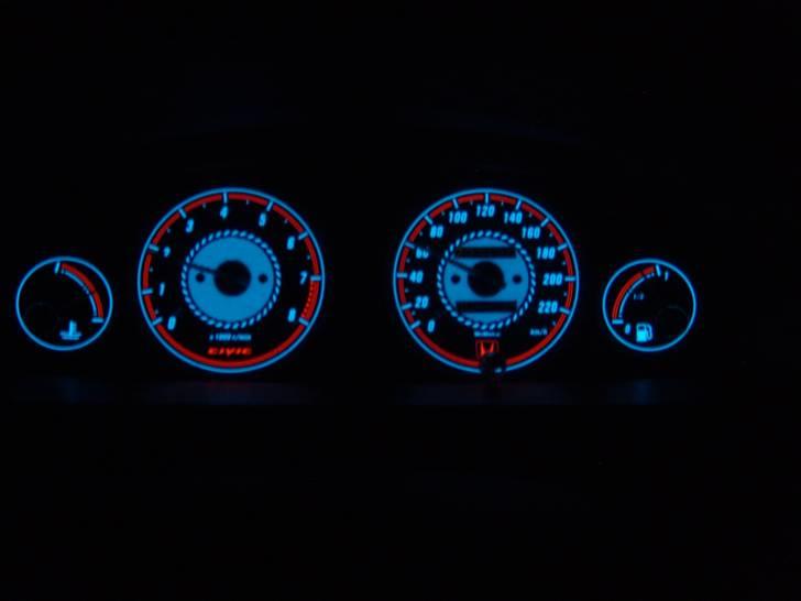 Honda civic SOLGT - mine plasmaskiver med lys i.. billede 10