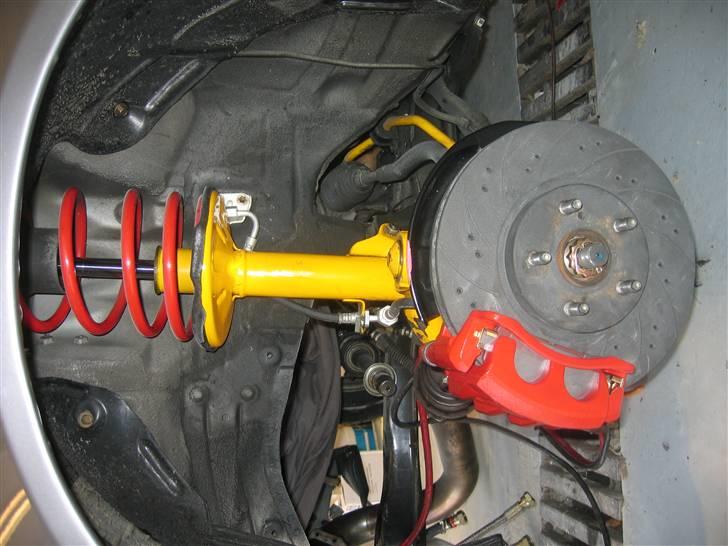 Toyota Celica 2,0GT - til salg - Koni undervogn, 35mm supersport fjeder, diamond black racing skriver - det ka vi li ! billede 8