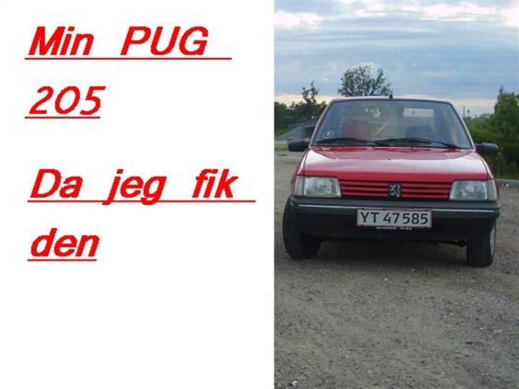 Peugeot 205 (Byttet Væk) billede 5
