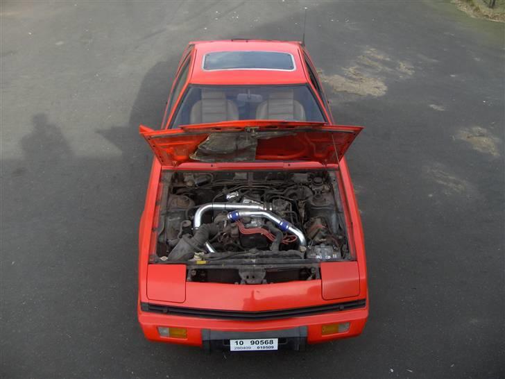 Mitsubishi Starion 2,0 EX turbo IC - lige et i fugle perspektiv billede 14