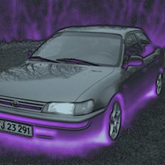 Toyota corolla 1,3 sedan solgt