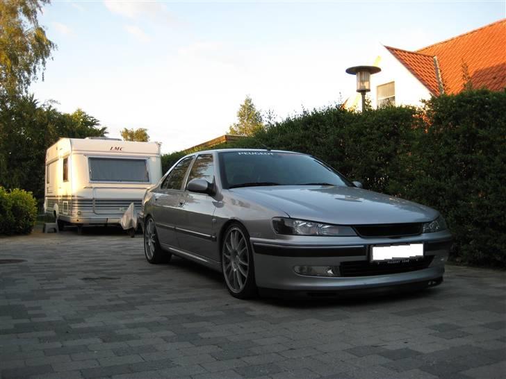 Peugeot 406 TS6 SOLGT - NYT!  Sommer ´09  lige et billede af den som den står nu med 19" Ny tonede ruder (!IKKE VASKET!)  billede 3