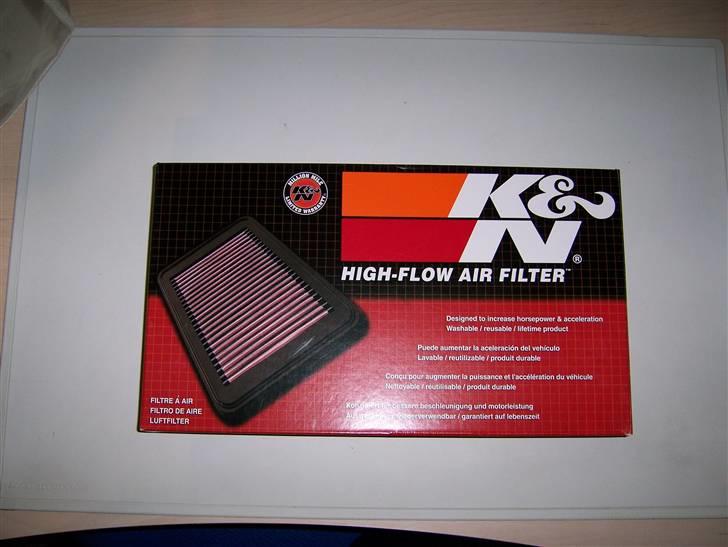 Toyota                   Aygo    - KN-Indsatsfilter. Det larmer ikke meget, men kan mærkes :D billede 17
