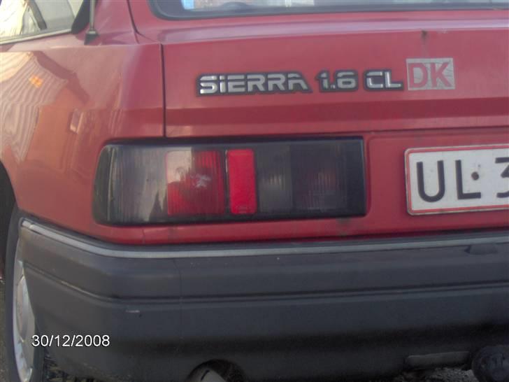 Ford Sierra 1,6 cl SKROTTET billede 10