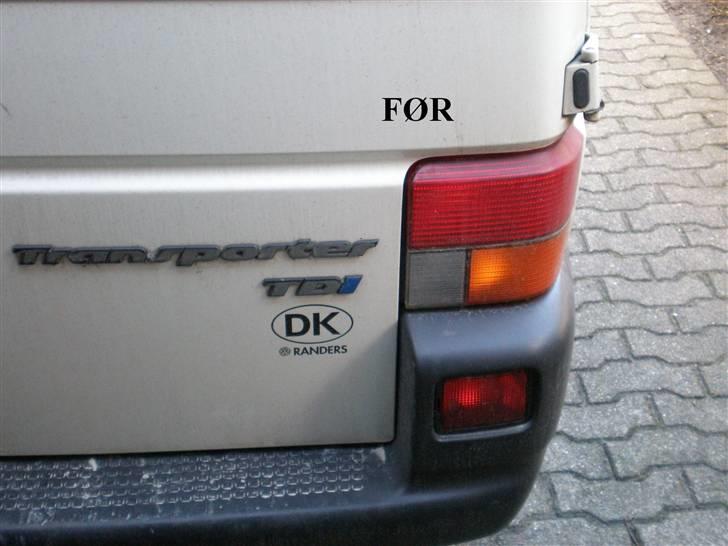 VW Transporter 2,5 TDI - Med de meget grimme baglygter ! billede 9