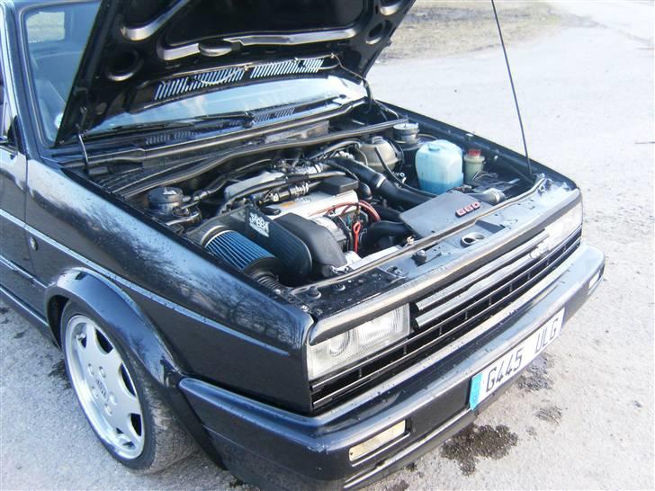 VW golf 2 g60 240hk  - ja 240 heste fylder sku ikke så meget :) de må være hakket  billede 1