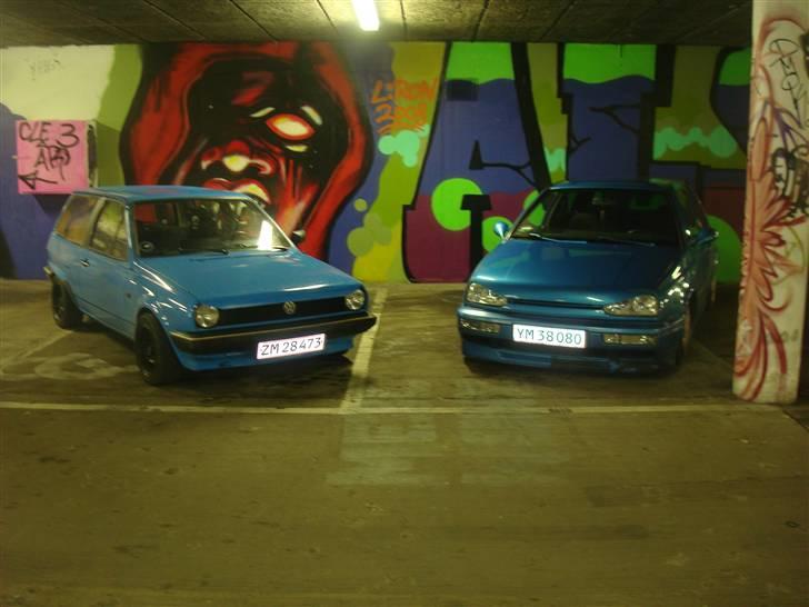 VW golf 3 1,8 Blue Pearl billede 5