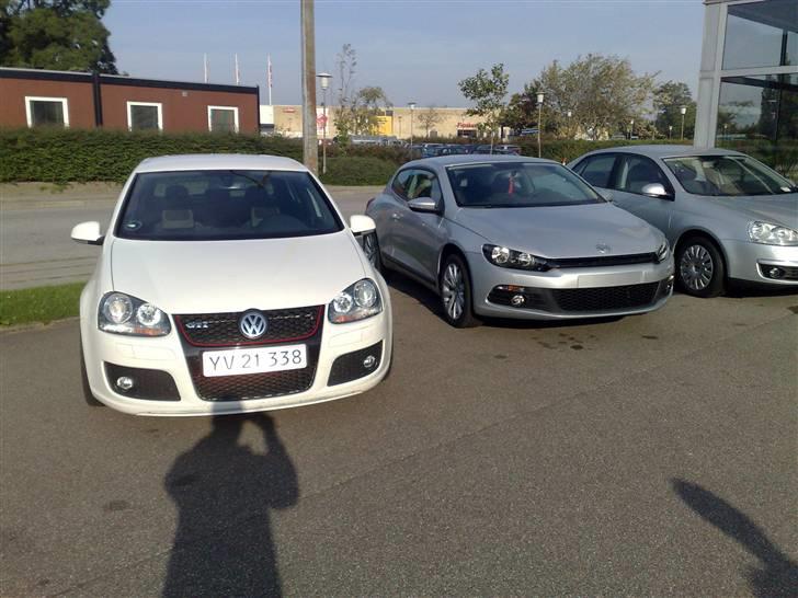 VW Golf V GTI - Min ved siden af den nye Sirocco. billede 6