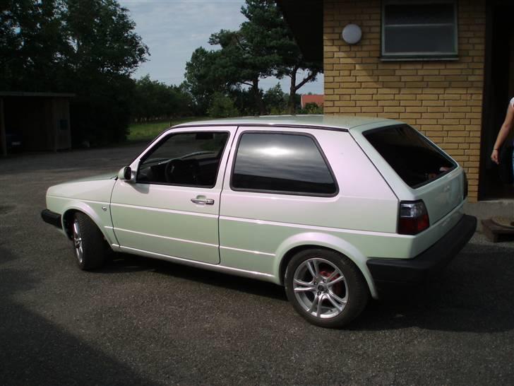 VW Golf 2 1,6 GTD - Det færdige resultat billede 1