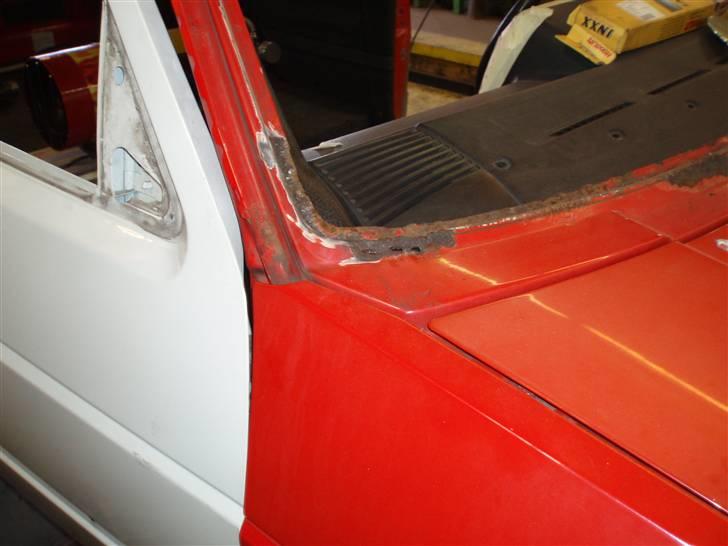 VW Golf 2 1,6 GTD - Bilen under opbygning billede 3