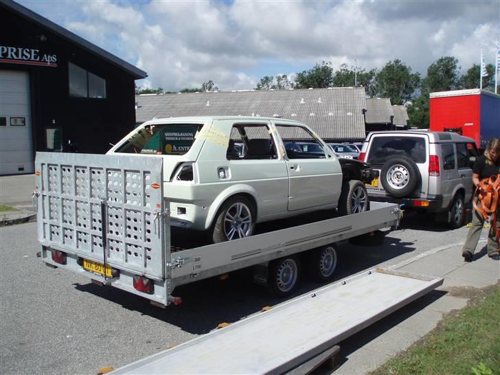 VW Golf 2 1,6 GTD - Afhentning hos maler billede 7