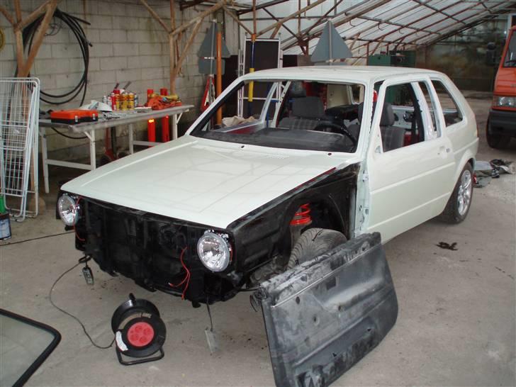 VW Golf 2 1,6 GTD - Samling af bil billede 9