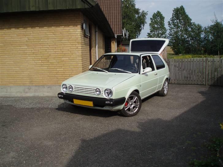 VW Golf 2 1,6 GTD - Det færdige resultat billede 10