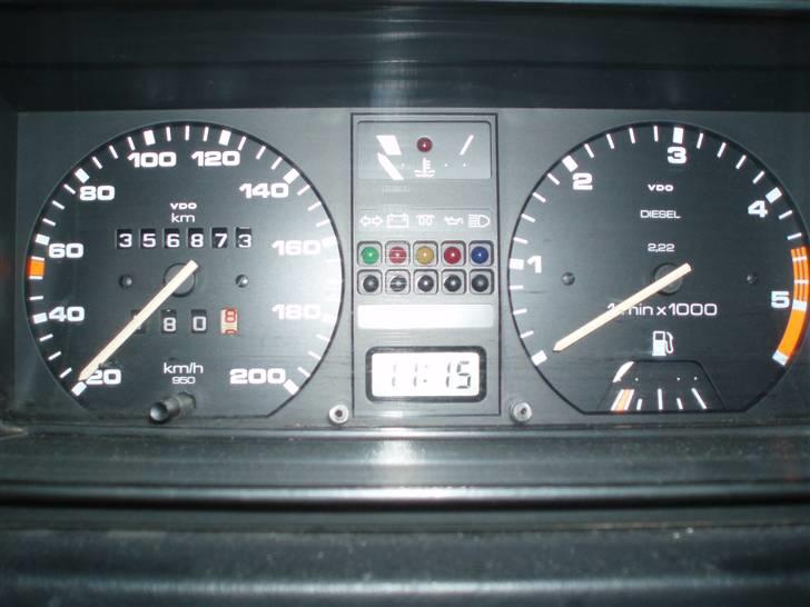 VW Golf 2 1,6 GTD - Speedometer billede 17