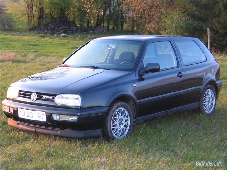 VW Golf 3 VR6  - Som den så ud da jeg hentede den ! billede 2