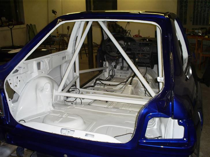 Ford Escort RS Cosworth SOLGT - Hvid indv. og orginal blå udv.. billede 6