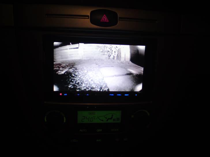 Chevrolet Nubira CDX STW  - Bak kamera med inferrød på det gamle anlæg billede 6