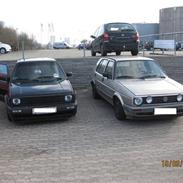 VW Golf 2 Skrottet