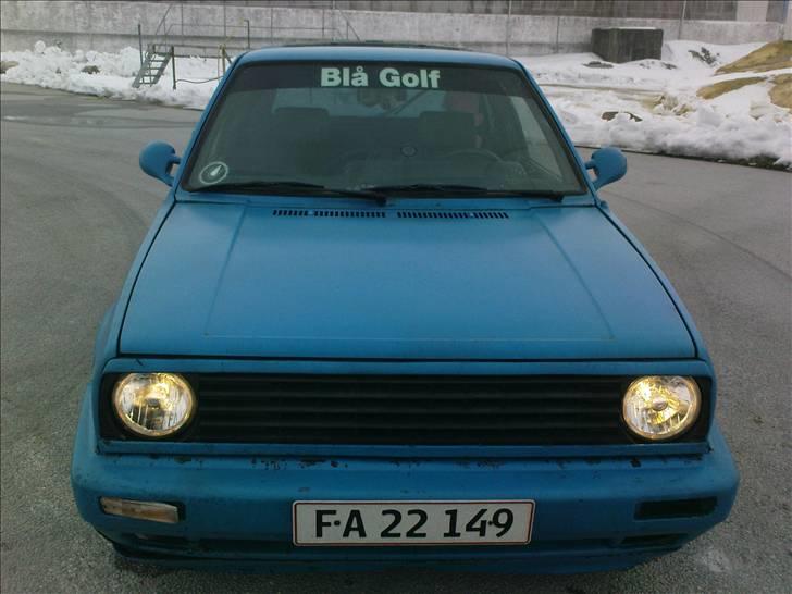 VW golf 2 GTD...... blå golf - blå golf.. hehe billede 19