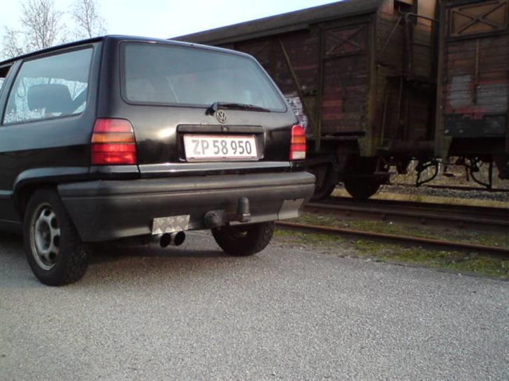 VW polo 86c.stjålet & skadet billede 2