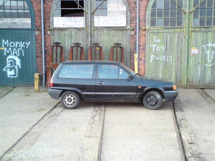 VW polo 86c.stjålet & skadet billede 3