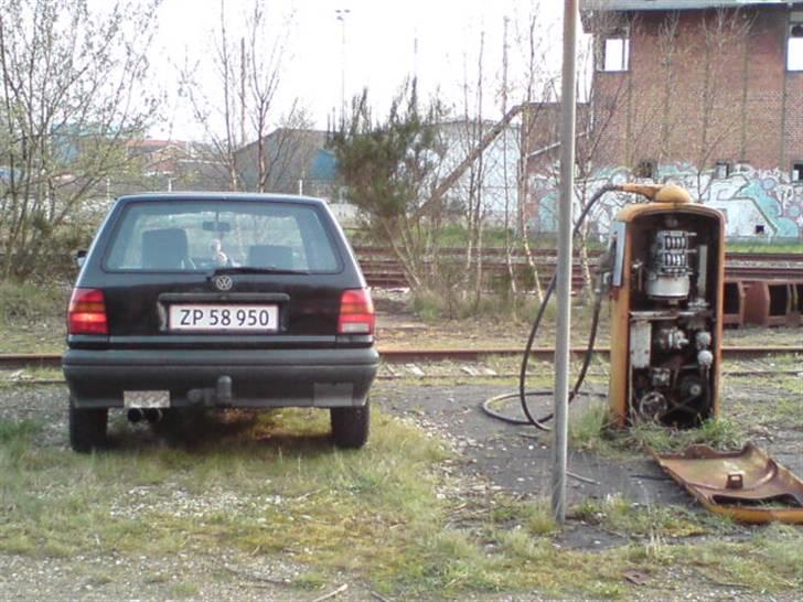 VW polo 86c.stjålet & skadet billede 4