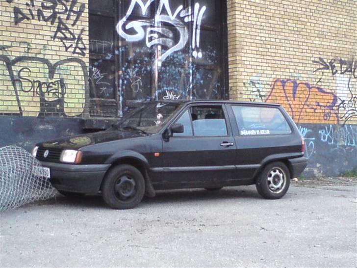 VW polo 86c.stjålet & skadet billede 6