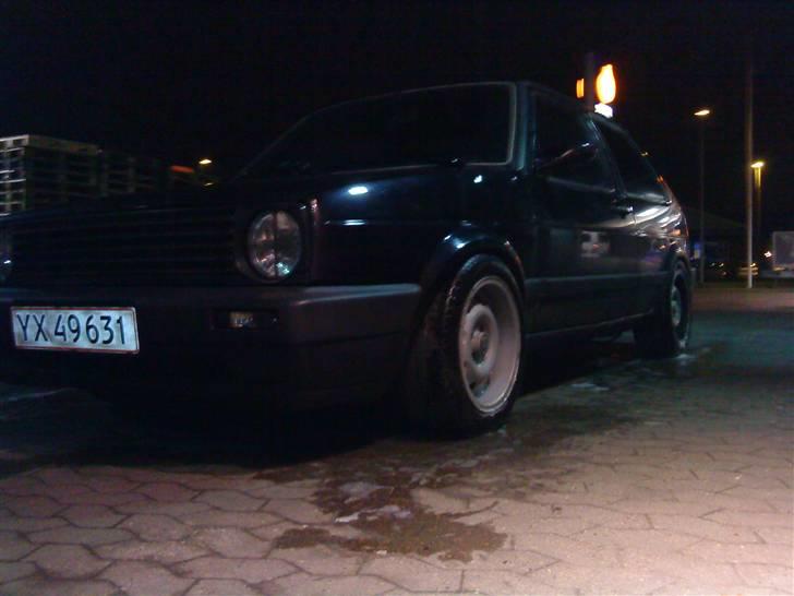 VW Golf II solgt - de alu fælge jeg vil til at gøre lidt i stand  billede 12