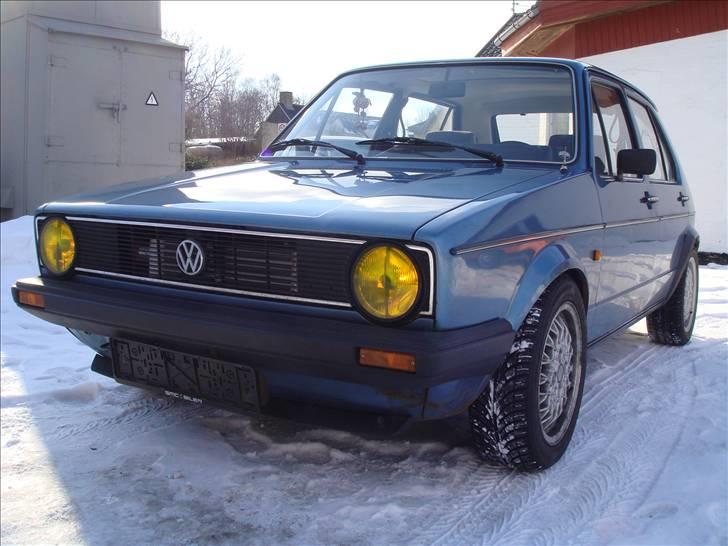 VW Golf 1 TD - Som den tager sig ud nu 31-12-09 billede 1