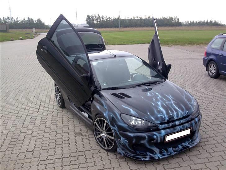 Peugeot 206 //Airbrush// SOLGT.:( billede 18