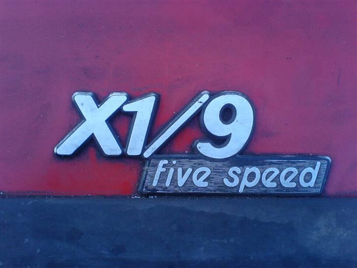 Fiat x 1/9 billede 8