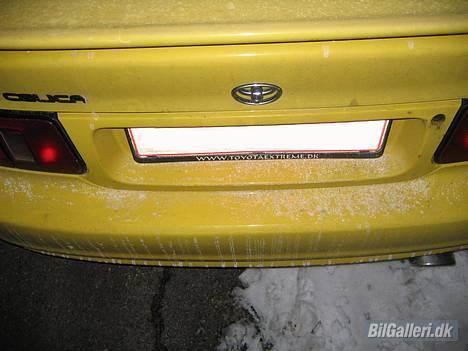 Toyota Celica G6R Turbo - Lige et vinterbillede...! Øv de smider meget salt...! billede 10