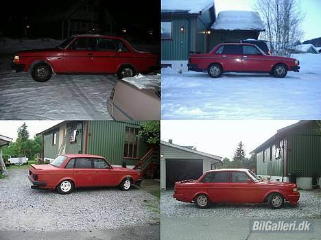 Volvo 240 aka Michelle - endeli litt farge på den billede 7