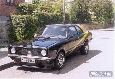 Toyota celica - Min bil før celica´en. Ford Taunus med 2.6 motor den var fra 1973 billede 9