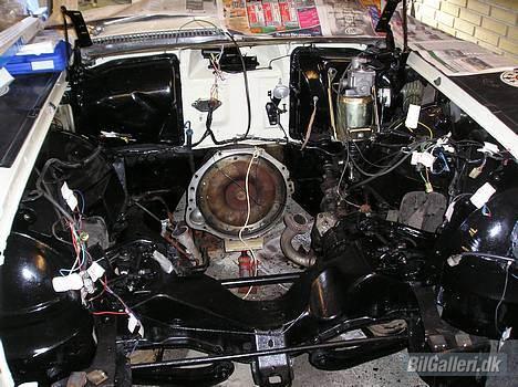 Cadillac Coupe De Ville - Cadillac 1958 motor rum nymalet og nyt ledningsnet. billede 8