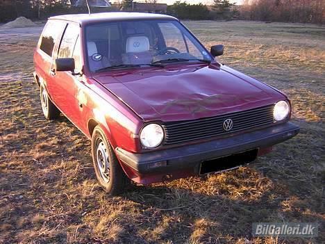 VW Polo 2 Steilheck **'DØD** - Ja så er der blevet gjort lidt mere ved den, efter den var i nærkontakt med et rådyr...GG billede 7