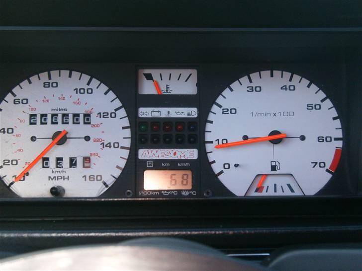 VW golf 2 g60 240hk  - 155 mph så topper den :)  billede 13