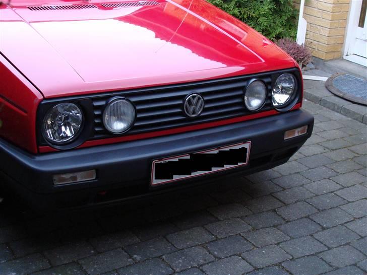 VW Golf 2 Manhatten`` solgt  - der kommer også snart fjernlygter i krystald billede 16