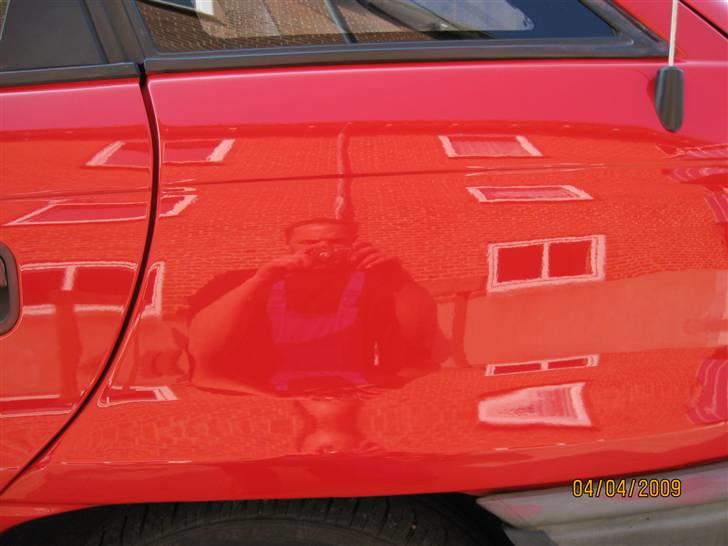 Opel Astra 1,6i  solgt - Tjaa som i kan se, så kunne den godt skinne billede 18