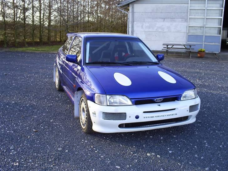 Ford Escort RS Cosworth SOLGT - Cosworth klar til Yokohama øst. billede 13