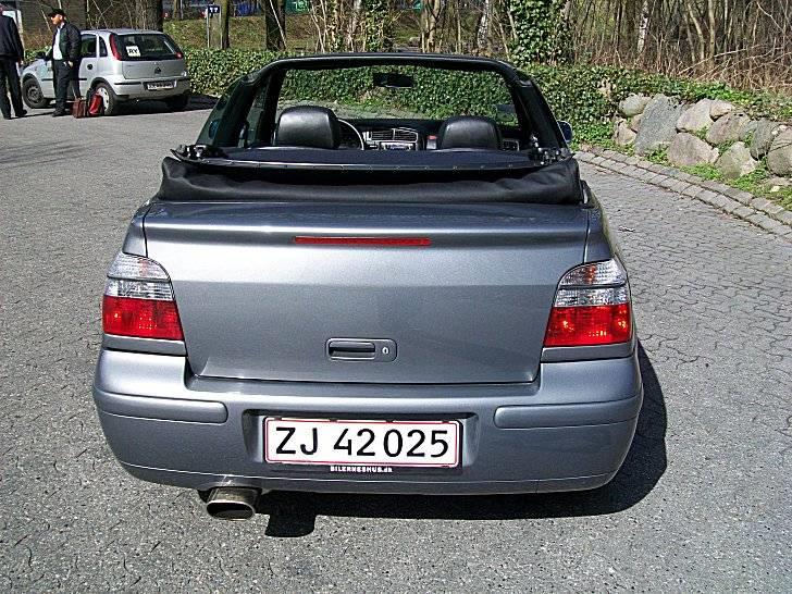 VW golf 3 cab nu til salg billede 8