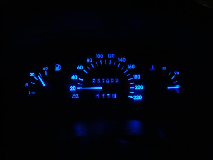 Opel Vectra A - Blå indstrument lys ;) total gejl  billede 10