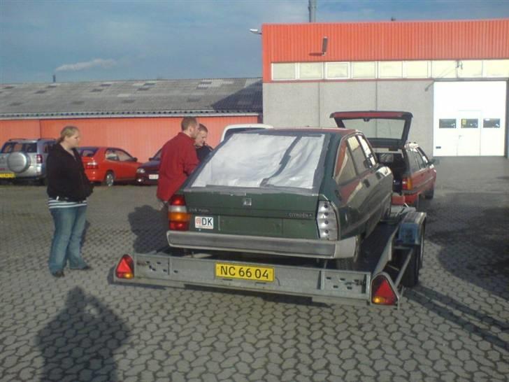 Citroën GSA Pallas - Lige efter købet. Hydraulikken var gået, så den kunne ikke køre selv... billede 7